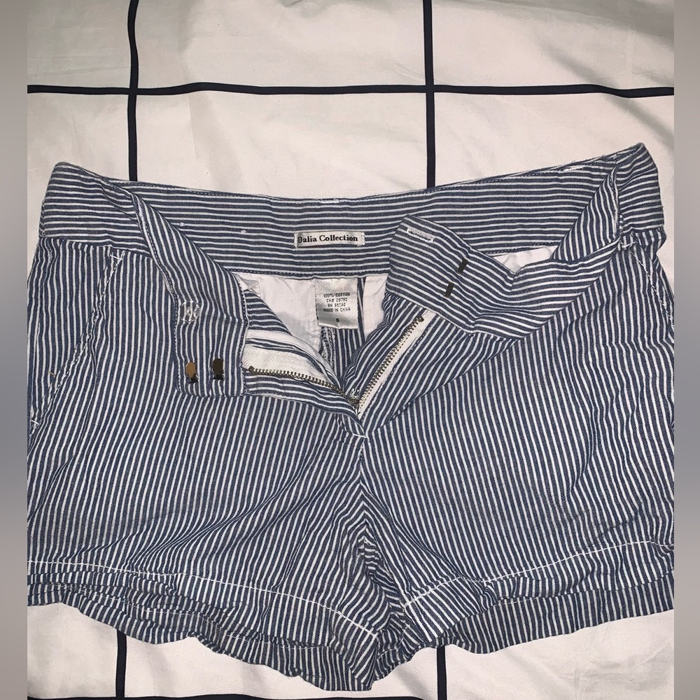 Dalia Striped Cotton Short